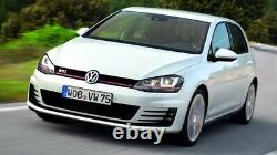 Volkswagen Golf 7 VII Gti Grille De Radiateur Avant Noire De 2013 A 2016
