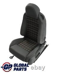Volkswagen Golf GTI 1K Siège Avant Gauche Tissu Cuir Anthracite Chauffant