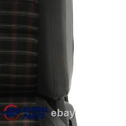 Volkswagen Golf GTI 1K Siège Avant Gauche Tissu Cuir Anthracite Chauffant