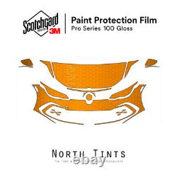 Volkswagen Golf Gti 2022-2025 3M Pro Prédécoupé Peinture Protection Film Soutien