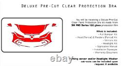 Volkswagen Golf Gti 2022-2025 3M Pro Prédécoupé Peinture Protection Film Soutien