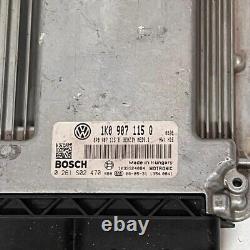 Volkswagen Golf Gti Engine Control Unit Ecu 0261s02470 1k0907115q Oem