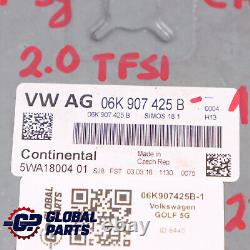 Volkswagen Golf Mk7 GTI 2.0 TFSI CHHA 230HP Unité contrôle moteur ECU 04L907309B