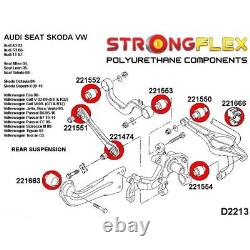 Volkswagen Golf V (GTI & R32) / VI Kit complet silent bloc de suspension SPORT