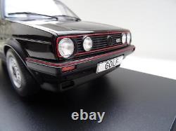 Volkswagen VW Golf 2 GTI Maquette de Voiture De MCG En 118 Noir Neuf 18202