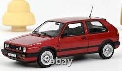 Volkswagen VW Golf 2 GTI Maquette de Voiture Norev En 118 Rouge Métallisé Neuf