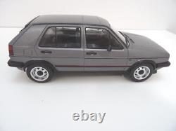 Volkswagen VW Golf 2 GTI Modèle Réduit MCG En 118 Gris Neuf 18390