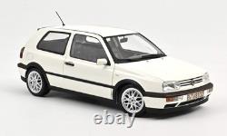 Volkswagen VW Golf 3 GTI Modèle Réduit NOREV 118 Blanc 20 Ans GTI Neuf 188508
