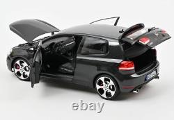 Volkswagen VW Golf 6 GTI Modèle Norev 118 Gris Foncé Métallique Neuf 188503