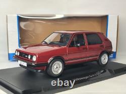 Vw Golf Mkii Gti 1984 Dark Red Metallic Mcg18391 118 Volkswagen 18391 Mk2 Mcg