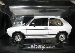 Vw Volkswagen Golf I Phase 1 Gti 1977 White Norev 188484 1/18 Blanc Bianca