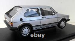 Welly 1/18 Scale Diecast 18039W Volkswagen Golf GTi Mk1 Silver