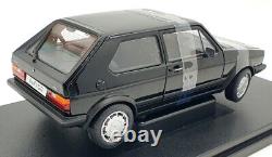 Welly 1/18 Scale Diecast 18039W Volkswagen Golf I GTI Black